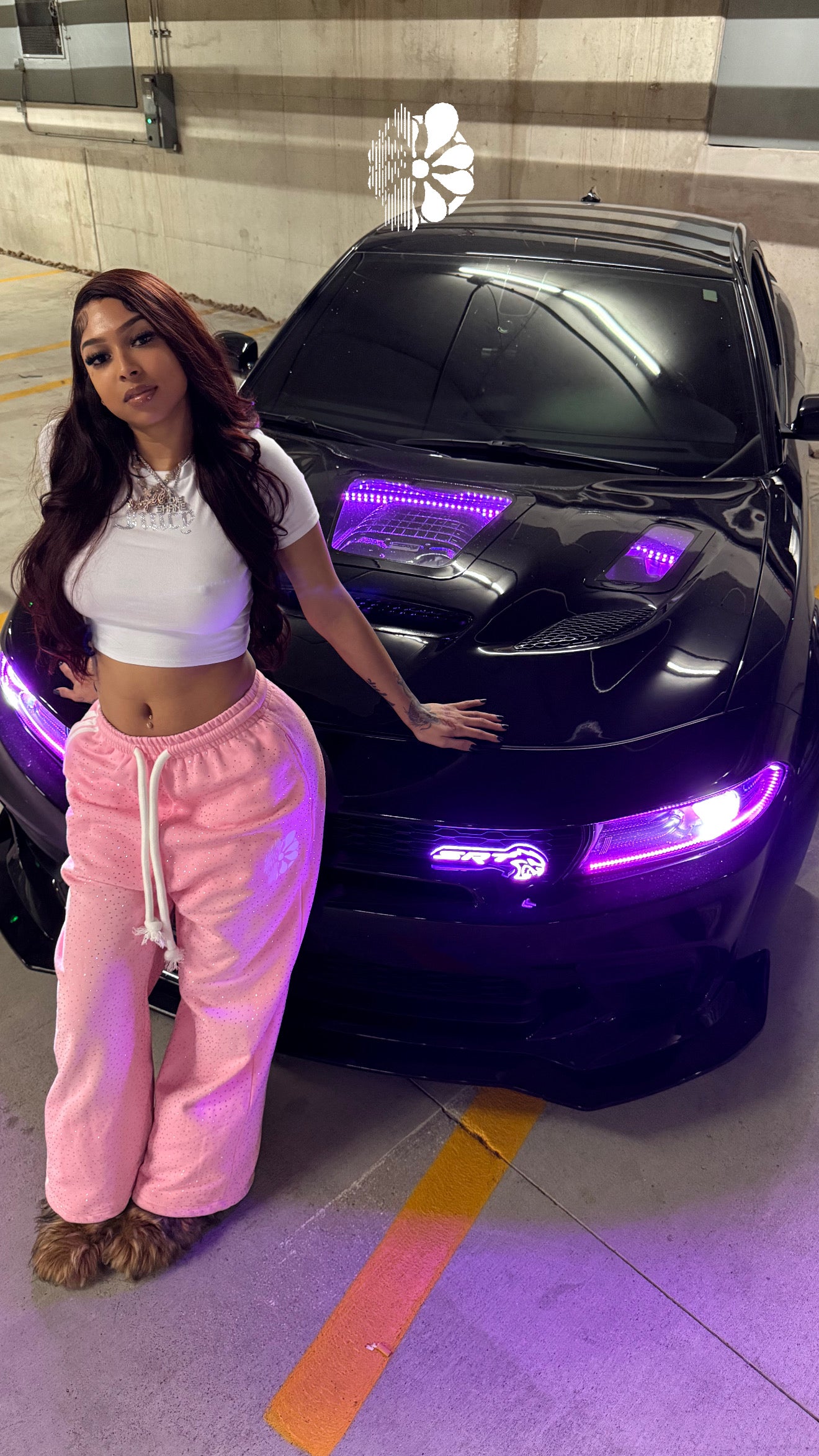 His & Her Rhinestones Sweatpants Bundle